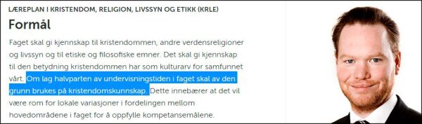Ikke så mye frihet for KRLE-lærerne likevel