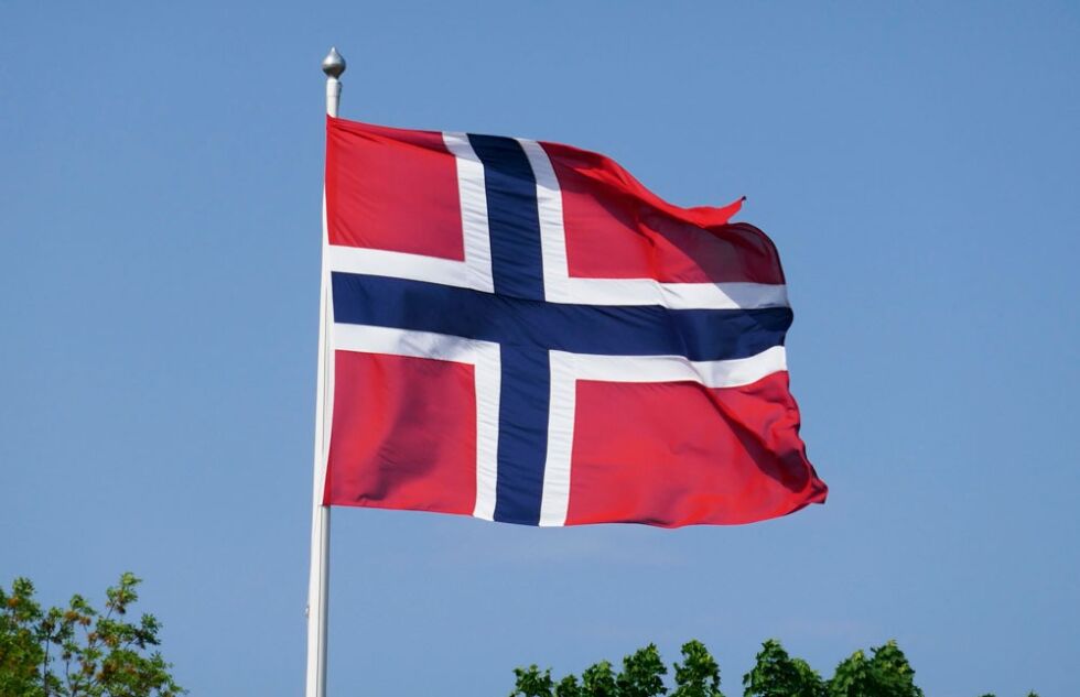 Det norske flaggets kors var ikke begrunnet i kristendom, viser historiske kilder.
 Foto: NTB-Scanpix