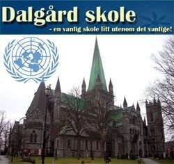 Fredsgudstjenesten ved Dalgård skole er en årlig tradisjon. Fram til 2007 ble den holdt i forbindelse med Nobels fredspris. Nå holdes den i tilknytning til FN-dagen.