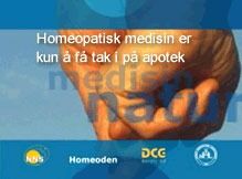 - Homøopatisk medisin selges på apotek sammen med andre legemidler, understreker Solveig Mohr. Bilde fra NHLs hjemmeside.