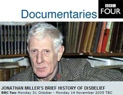 I serien "A brief history of disbelief" tar Jonathan Miller opp historien til de ikke-troende. Jens Brun-Pedersen oppfordrer NRK til å kjøpe inn serien.