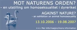 Utstillingen "Mot naturens orden?" har hatt mange besøkende siden den åpnet den 13.10.