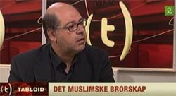 - Walid al-Kubaisi (bildet) har ikke diktert hvem som skulle få møte ham i studio, understreker vaktsjef i TV2-Tabloid, Sverre Vidar Bjørnholt.