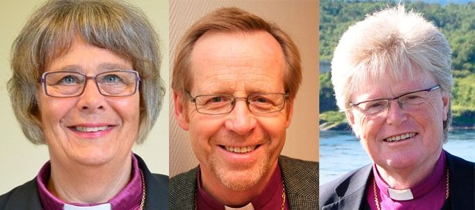 Biskopene Solveig Fiske, Halvor Nordhaug og Tor B. Jørgensen synes ikke noe om kristen netthets.