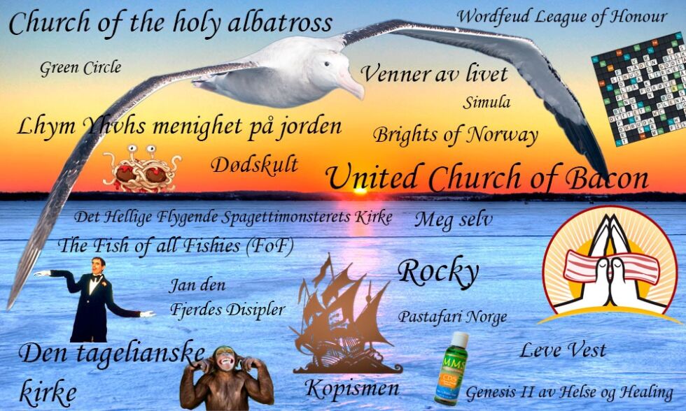 Oppfinnsomheten er stor når det gjelder å søke støtte i nye trossamfunn i Norge.
 Foto: Bakgrunn. www.goodfreephotos.com