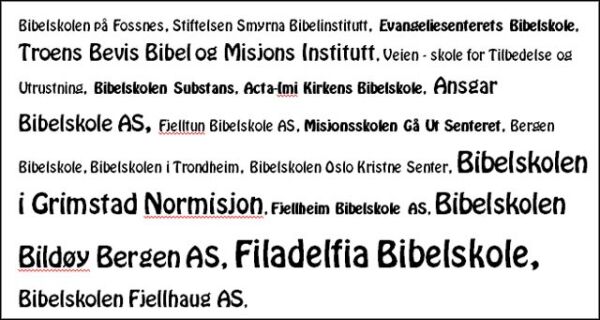 Staten bruker 63 millioner årlig på bibelskoler