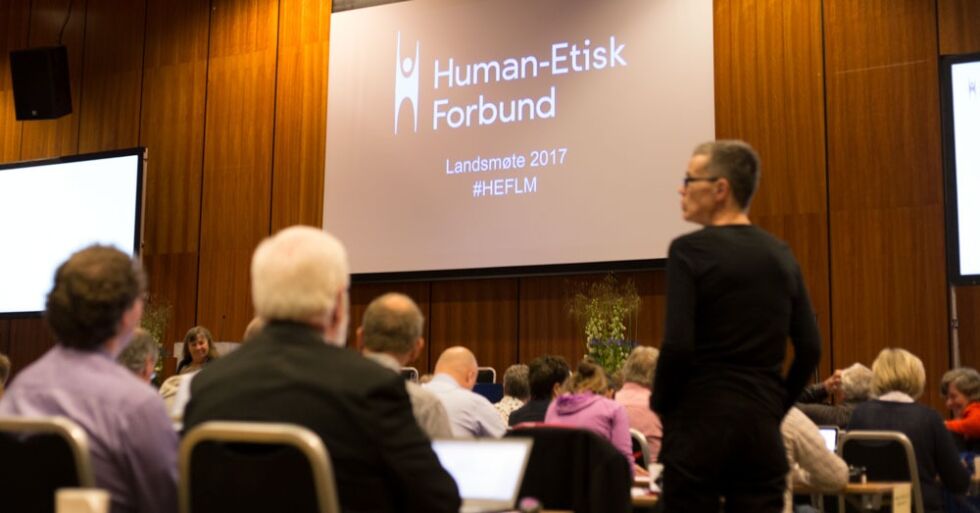 Årets landsmøte i Human-Etisk Forbund ytret seg også i den dagaktuelle samfunndebatten.
 Foto: Dea-Renate Miranda