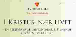 Vurderer å fjerne slagordet «I Kristus, nær livet»