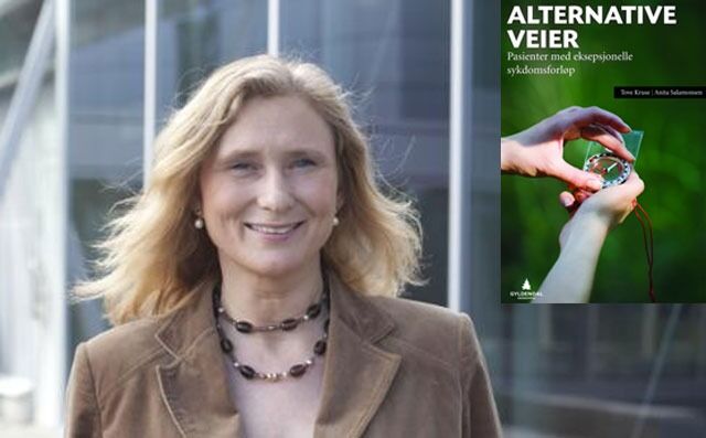 Nafkam-forsker Anita Salamonsen lar de positive historiene om alternativ behandling komme fram i boka Alternative veier som utgis på Gyldendal i disse dager.
