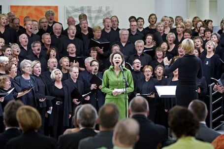 Åse Kleveland sang solo "for første gang på flere tiår" skal vi tro henne selv.