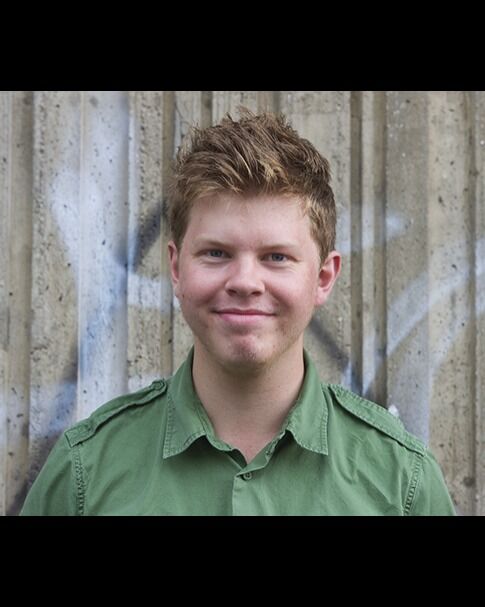 Haakon Gunleiksrud (20), medlem i Human-Etisk Ungdom.