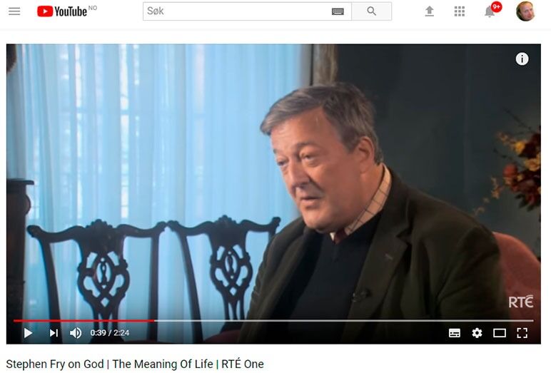 Det var Stephen Frys frimodige utspill om Gud på den tv-kanalen RTE som førte til at det nå blir folkeavstemning om de irske blasfemiloven.