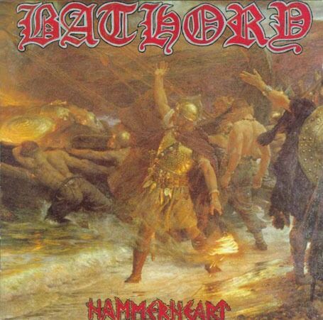 Med det svenske bandet Bathory kom vikingene for alvor inn i Black Metal. Hammerheart er en av svartmetallens mest legendariske plater.