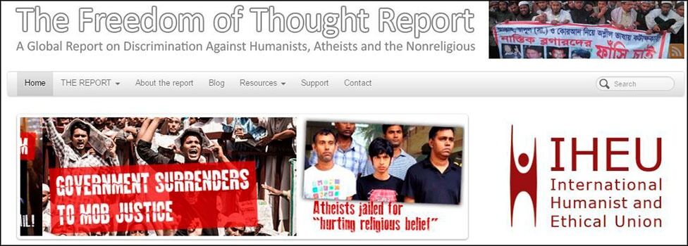 Årets Freedom of Thought-rapport ble offentliggjort i dag.