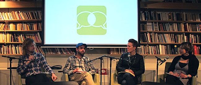 Et samstemt panel: fra venstre Lars-Petter Helgestad, Abdelhak Abdellaoui, Anne Anita Lillebø og Iselin Jørgensen.
 Foto: Gee (Kanoknapat) Suksong