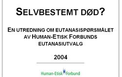 I 2004 la et internt HEF-utvalg fram en rapport om eutanasi. Innstillingen var delt. Les hele rapporten her (pdf).
