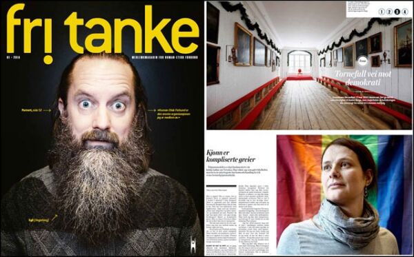 Nytt nummer av magasinet Fri tanke