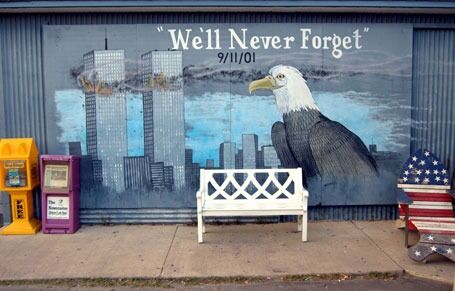 I USA holdes minnet om angrepene på World Trade Center, og ofrene for dem, levende. Foto: Yaymicro.com