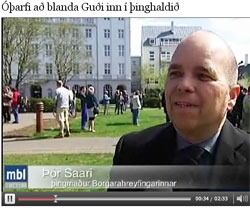 Alternativ åpning for islandske politikere