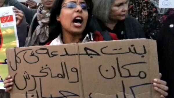 Demonstrasjon i Kairo 12.2.2013