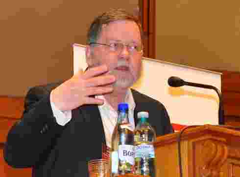 Den kjente vitenskapsbloggeren, biologiprofessoren og ateisten PZ Myers ser ikke poenget med å appellere til de 0,0 prosent ateistene som er motstandere av abort.
 Foto: Even Gran