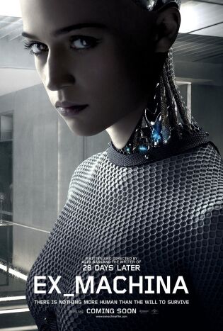 I filmen Ex Machina (2014) blir hovedpersonen Caleb lurt av den forføreriske roboten Ava.
 Foto: Shutterstock
