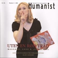 En artikkel om Madonna og kabbalah-religionen hennes er hovedsaken i siste nummer av tidsskriftet Humanist.