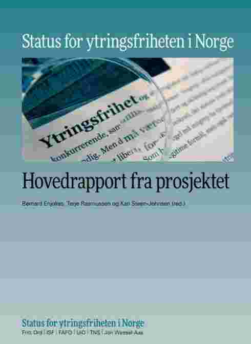Kristian Bjørkelo antyder at rapporten "Status for ytringsfriheten i Norge" går for langt i hevda at kritikk av meininger er eit trugsmål mot ytringsfridomen.