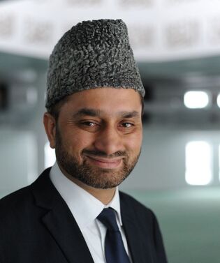 Imam Shahid Mahmood Kahloon i Ahmadiyya muslimsk trossamfunn.
 Foto: Kai Eldøy Nygaard