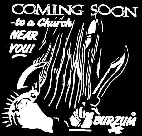 Effekter tilknyttet Varg Vikernes' band Burzum er gjerne vel så subtile som mannen og musikken.