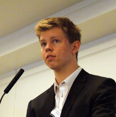 Den nye nestlederen i Humanistisk Ungdom heter Haakon Gunleiksrud.
 Foto: HU