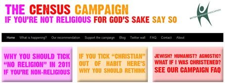 "Hvis du ikke tror, må du for Guds skyld si fra" oppfordrer British Humanist Association.
